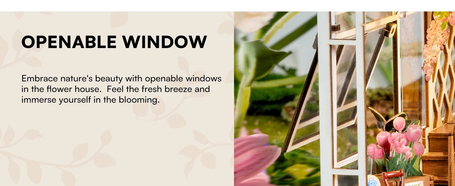 Robotime Rolife DIY Book Nook Wooden Miniature Doll House for Bookshelf Insert Furniture