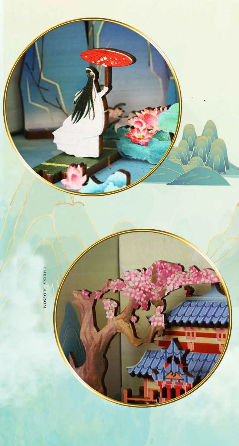 Book Nook Shelf Insert  Casa Miniature Doll House Kit Toys Home Dollhouse Bookends Furniture Wooden Bookshelf Birthday Gifts