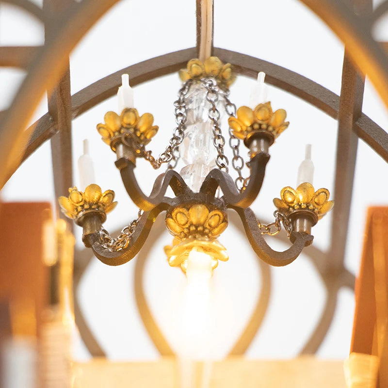 Book Nook Kit DIY Mini 3D Wooden Puzzle Handmade Bookshelf Dollhouse Model Bookend Building Home Decoration Toy Christmas Gifts