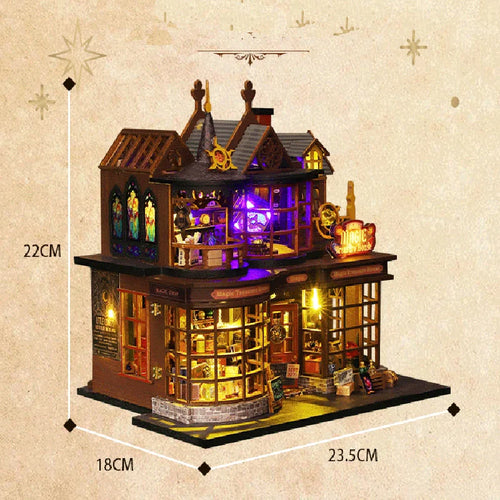 2014 DIY Doll House Wooden Miniature Building Kits  Dollhouse Furniture Accessories Toys for Children Birthday Christmas Gifts | BookNook Store